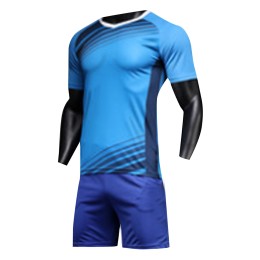 SKWTV041 custom-made football training team shirt short-sleeved suit SKWTV041 custom-made football training team shirt short-sleeved suit